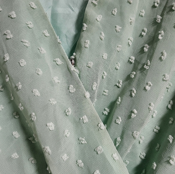 ❤️BTFBM - Women Bohemian,Casual Wrap V Neck Ruffle Cap Sleeveless - Size XL - Picture 2 of 6